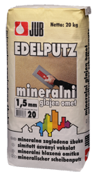 JUBIZOL Mineral finish S (Ásványi simított vakolat)